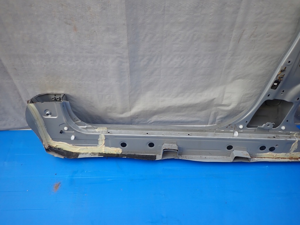 фото №9, Nissan xtrail t31 07- поріг правий блок двигуна середній