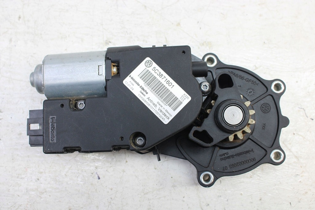 фото №9, Vw the beetle cabrio моторчик крыша 5c3871601 складной механизм new 5c 5c