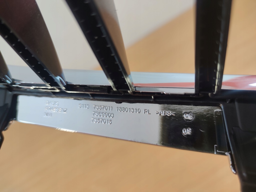 фото №3, Bmw 7 g11 g12 ліва решітка радіатора решітка радіатора решітка радіатора pod камера