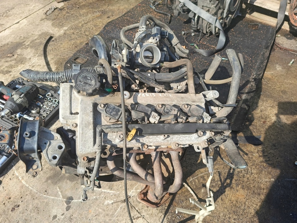 фото №1, Toyota yaris i 1,0 двигун 1szfe