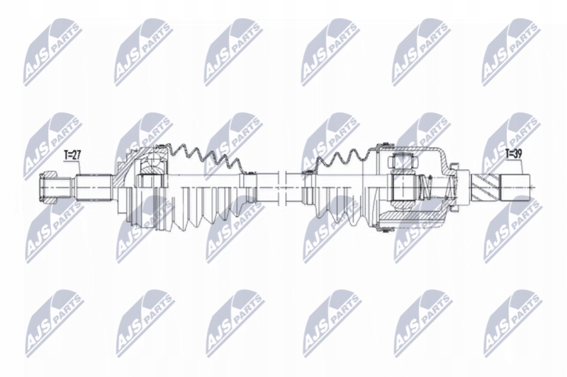 фото №2, Приводной вал npw-re-184 nty