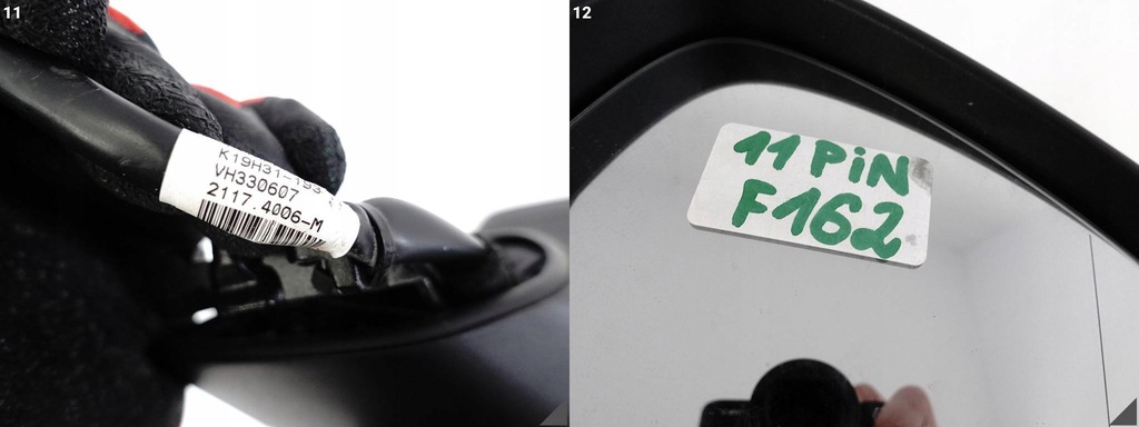 фото №12, Audi a5 s5 8w6 f5 b9 16-19 дзеркало праве поворотник 12 pin ly3s uk