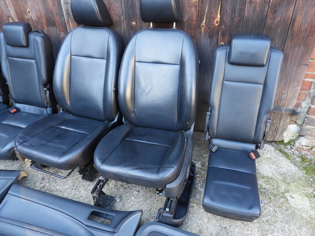 фото №7, Сиденья обшивки кожа ford c-max mk1 шторка подогрев kpl. =