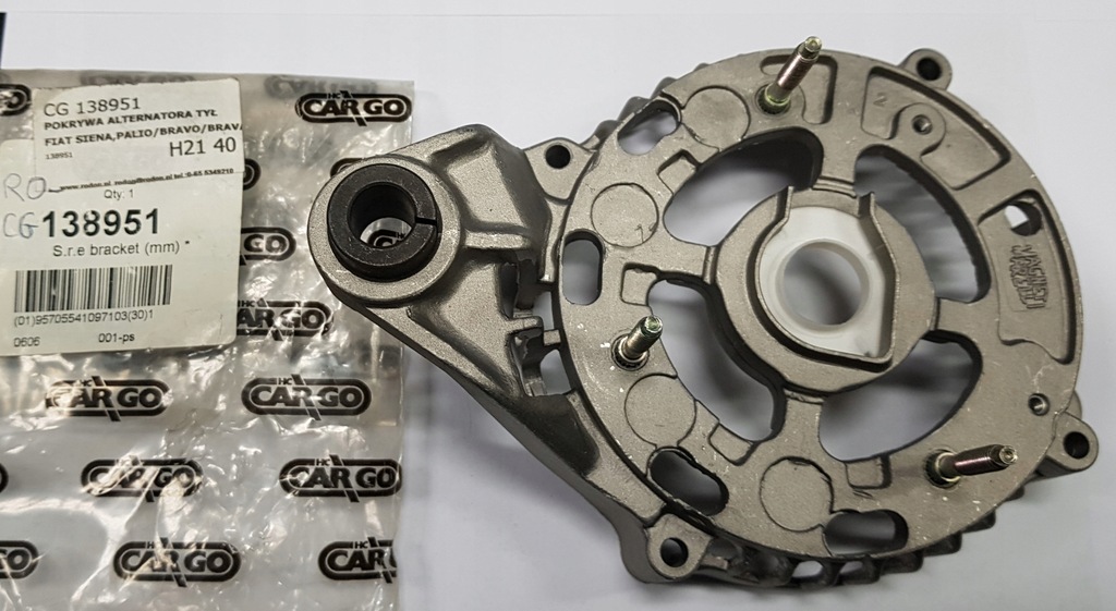 фото №1, Корпус генератора задняя fiat siena palio brava