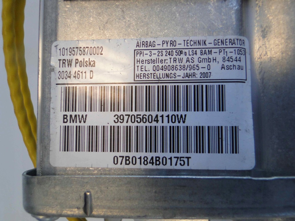 Купить Bmw x3 e83 e 83 подушка пассажира w консоль подушка безопасности