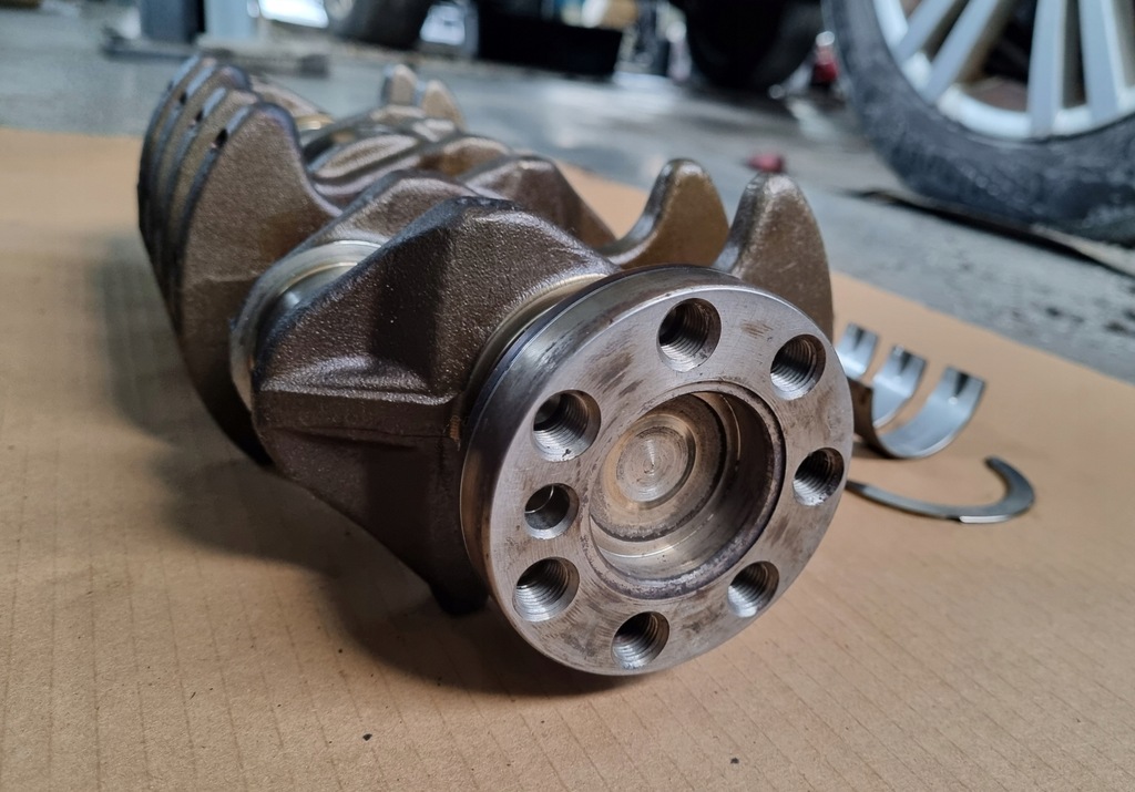 фото №11, Wał коленчатый mitsubishi lancer outlander 2.0 4g63 номинальный