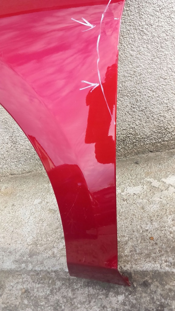 фото №9, Ford оригинальный номер h1bba16016ad крыло