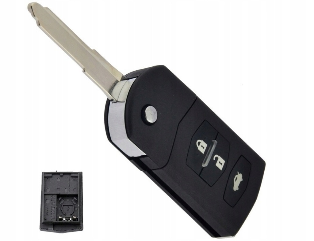 фото №1, Ключ pilot корпус mazda 2 3 5 6 cx-7 rx-8 + возможность вырезание grota