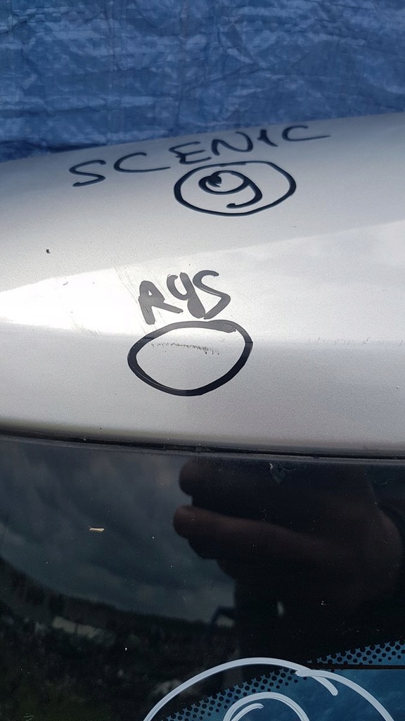 фото №10, Кришка багажника багажника renault scenic ii