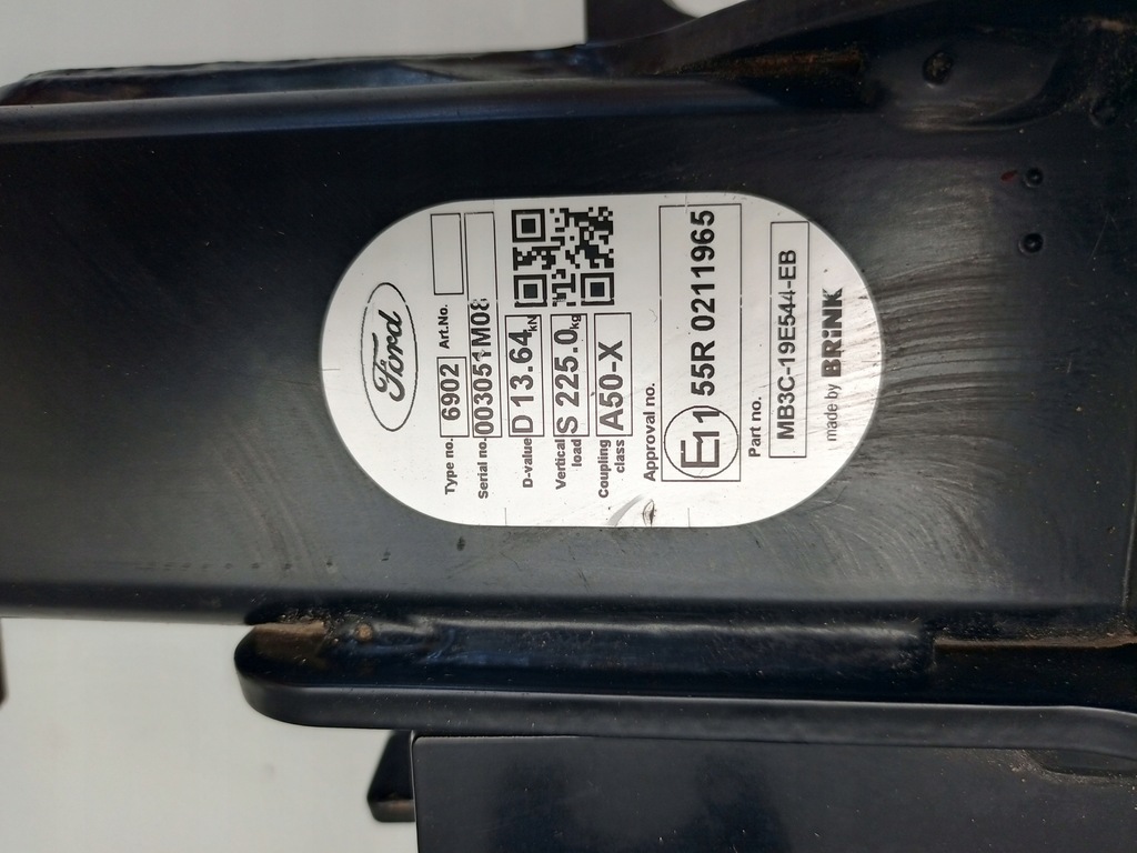 фото №9, Ford ranger v vi raptor hak буксировочный балка mb3c-19e544-eb ÷