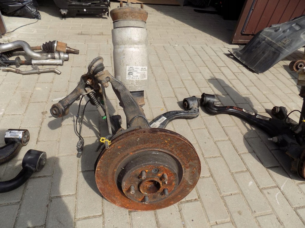 фото №3, Ліва поворотний кулак амортизатор важіль лівий range sport discovery iii