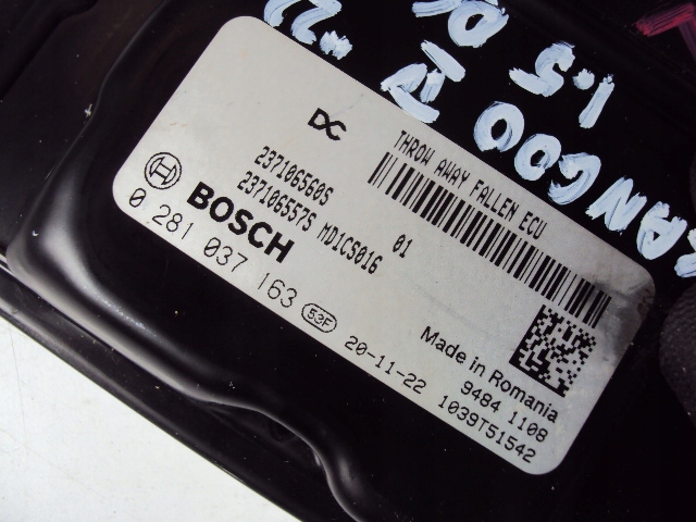 фото №7, Набор стартовый renault kangoo iii 1.5 dci 2022 r