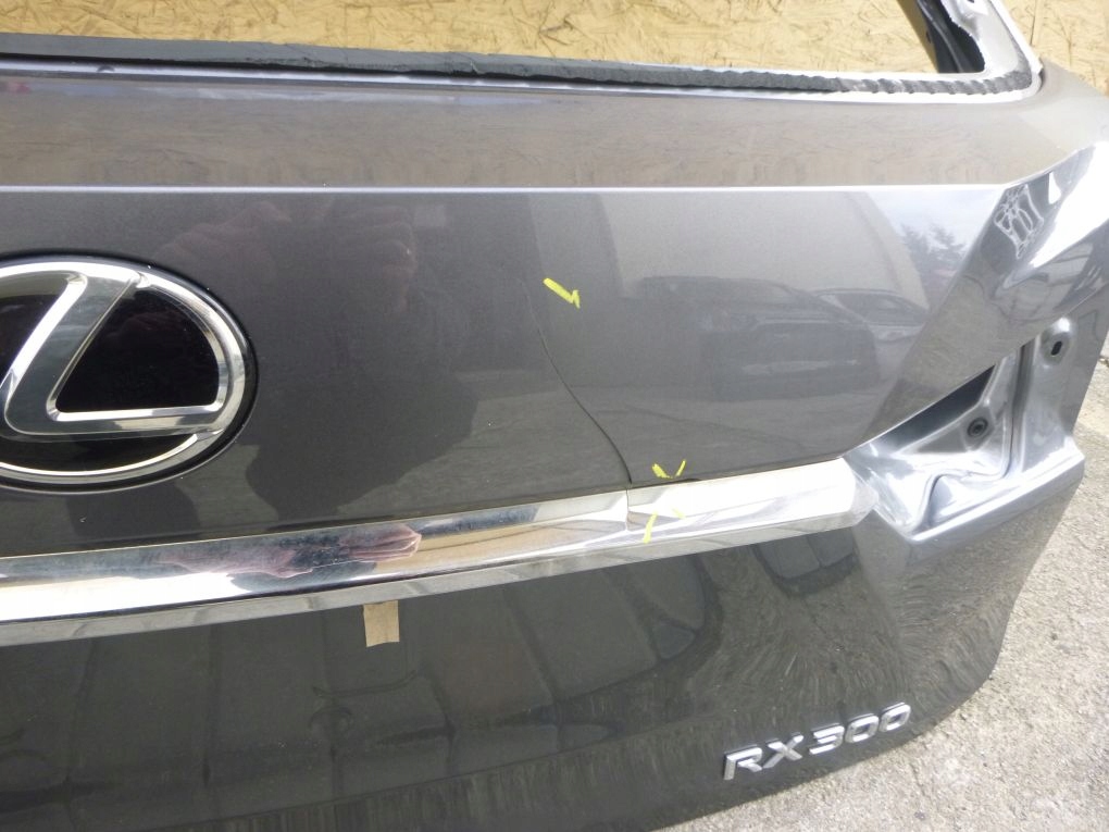 Lexus rx iv 4 2015- кришка багажника задня Оригінал