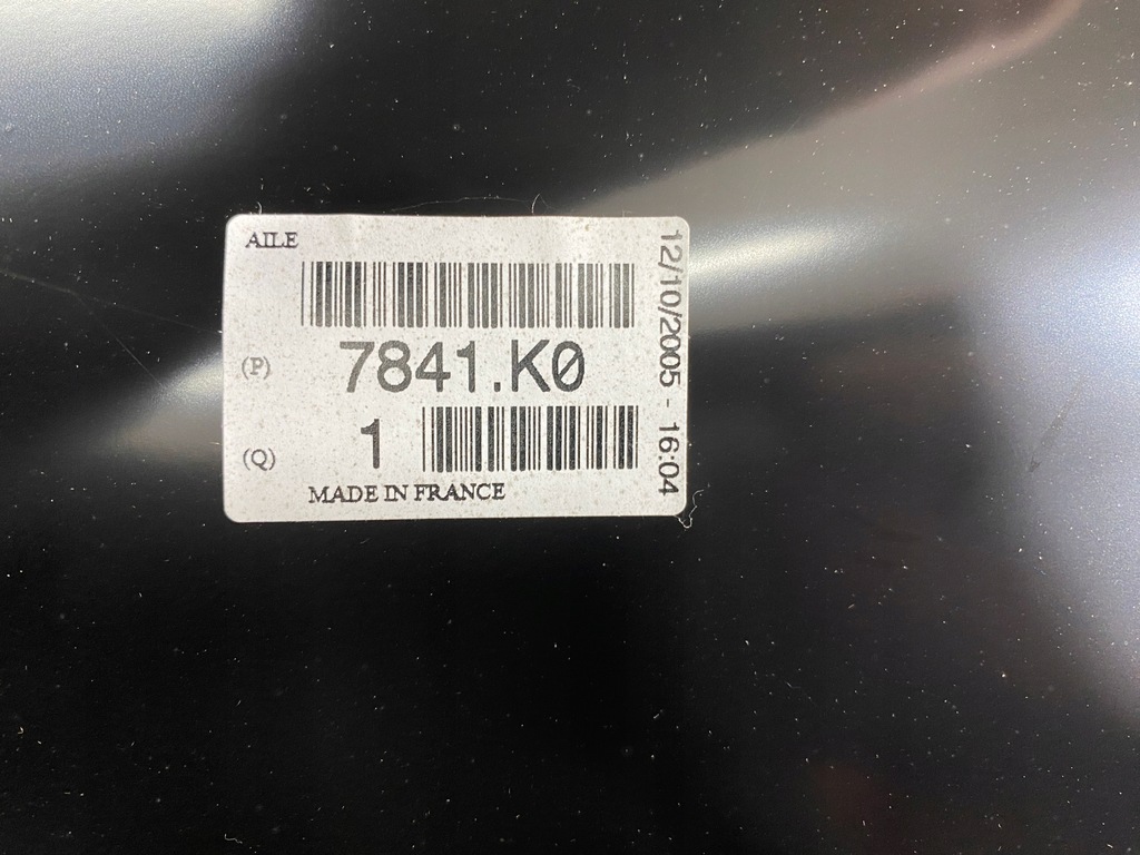 фото №7, Крыло peugeot partner i citroen berlingo правый