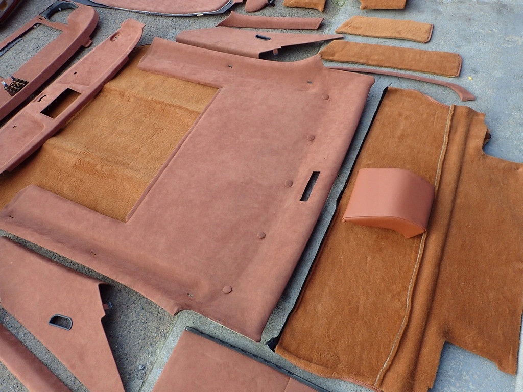 фото №6, Mercedes sec c126 повний салон сидіння recaro заднє сидіння консоль alcantara