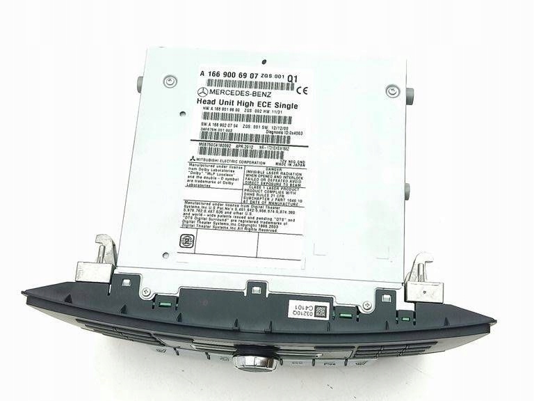 Mercedes-benz ml w166 2012 станция мультимедийная a1669006907 Киев