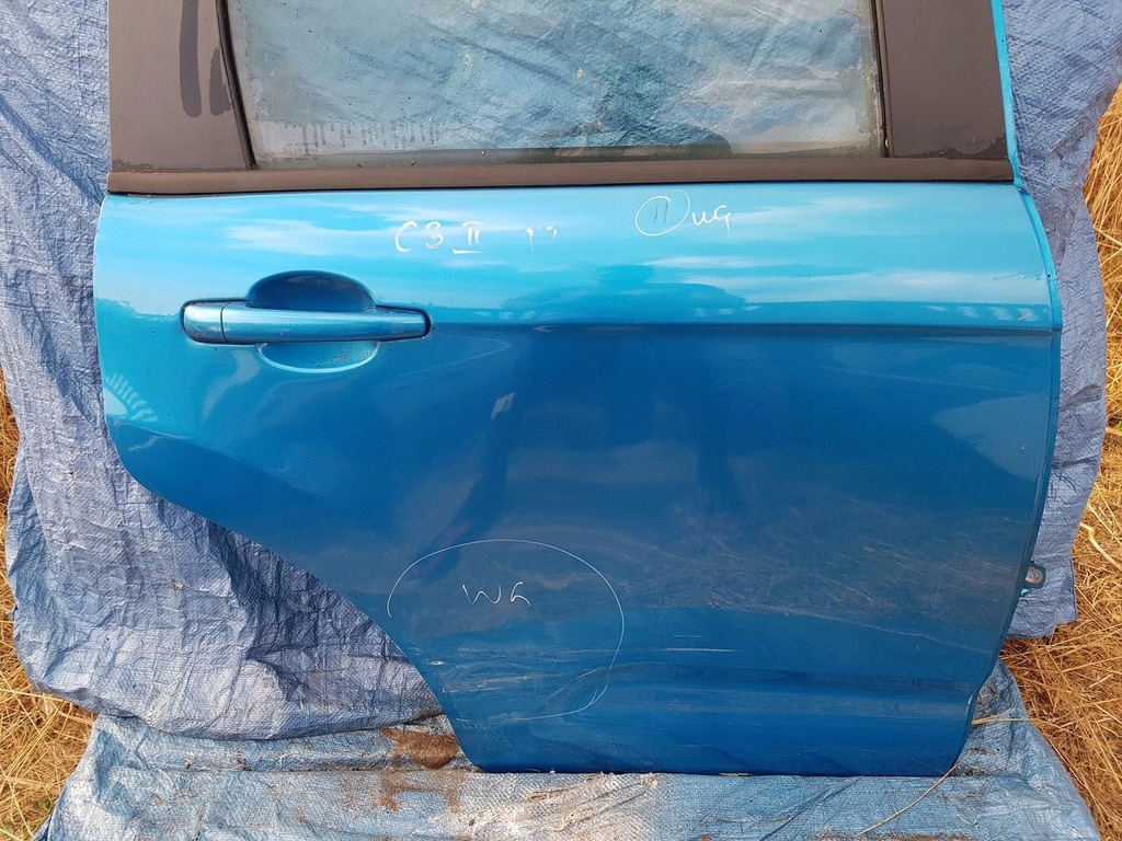 фото №2, Дверь правый задняя citroen c3 ii