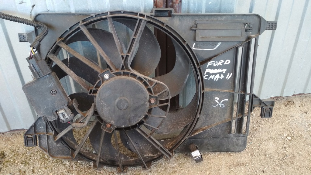 фото №1, Вентилятори радіатора + модуль ford c-max mk2 ii