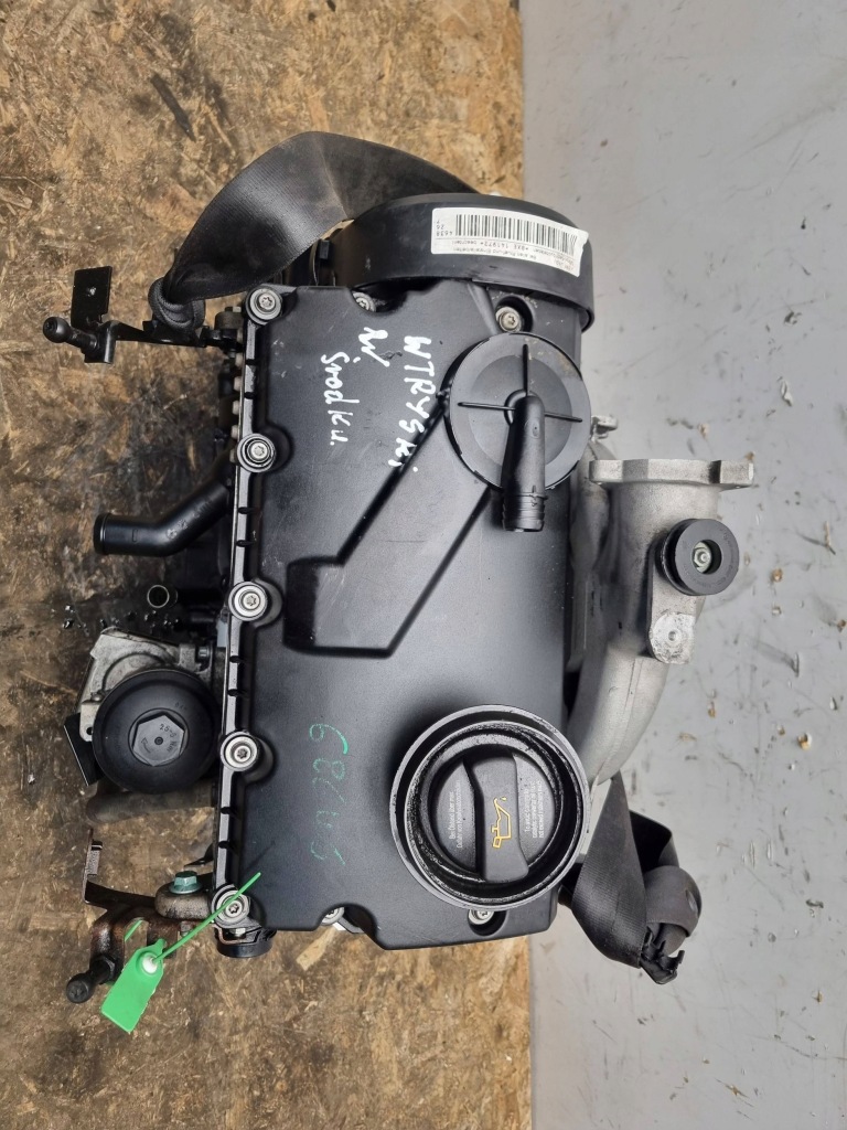 фото №6, Двигун bxe seat leon ii golf v octavia ii touran i a3 8p 1.9tdi голий блок двигуна