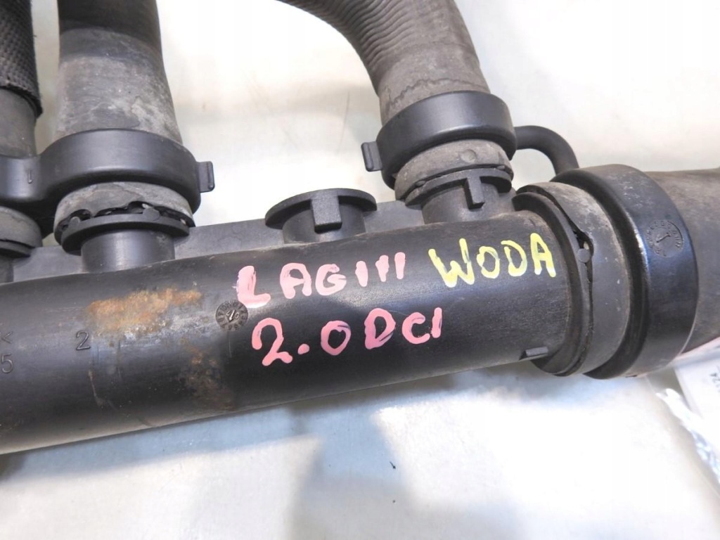 фото №2, Пабтрубок  труба воды renault laguna iii 2.0 dci 1800413515