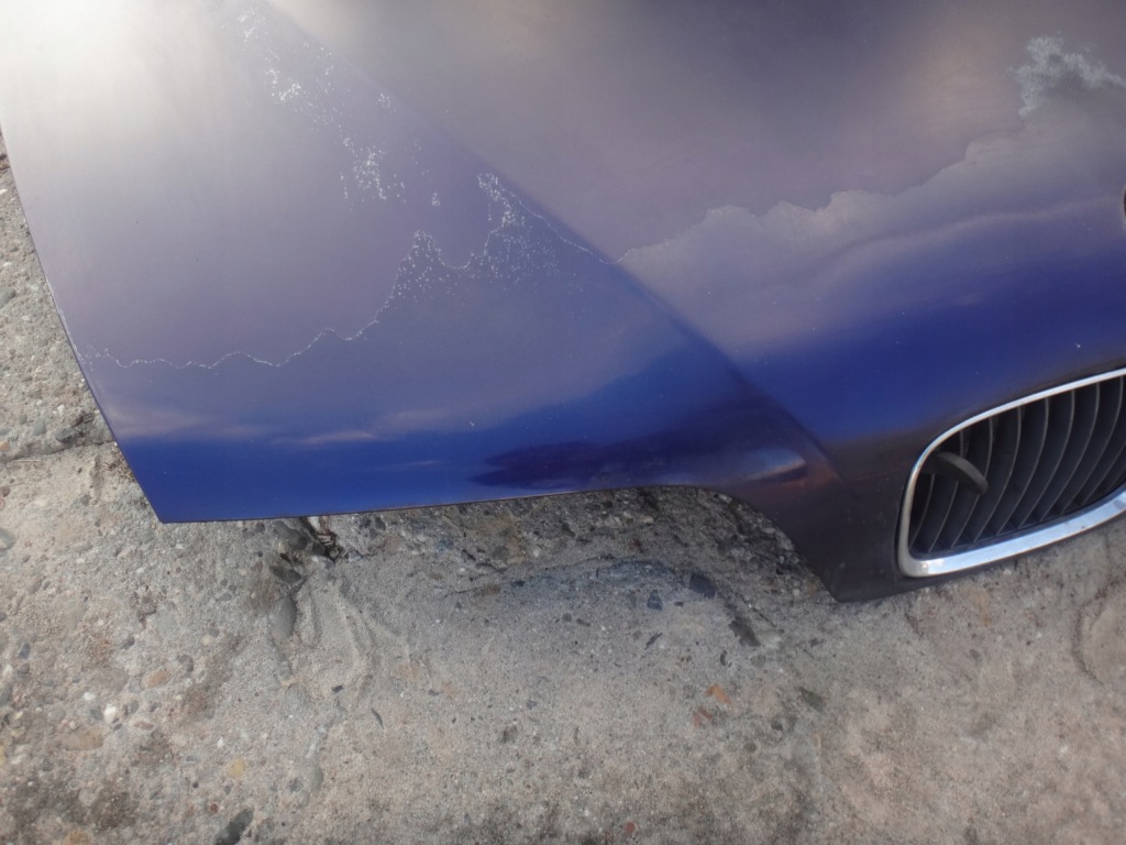 Капот кришка двигуна bmw 5 e39 седан універсал montrealblau Зі Шроту