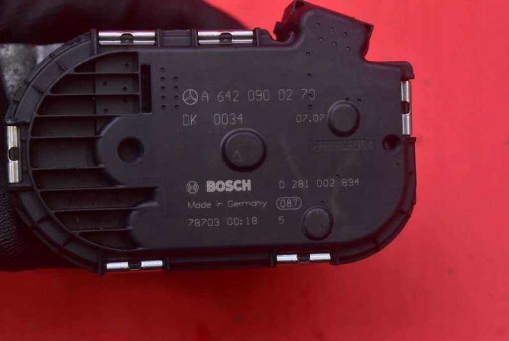 фото №7, Дросельна заслінка a6420900270 mercedes r-klasa w251 3.0 cdi 224 km 05-10