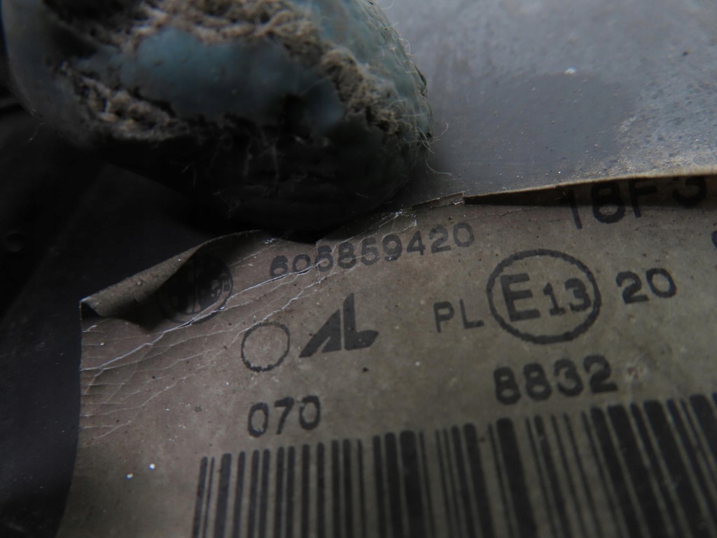 фото №7, Лампа права передня alfa romeo 156 lift 606859420