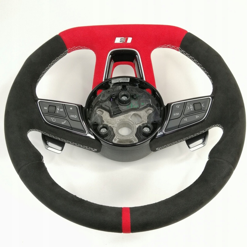 фото №10, Audi a3 s3 rs3 8v a4 s4 rs4 a5 s5 rs5 b9 воздуховод alcantara плоская fv