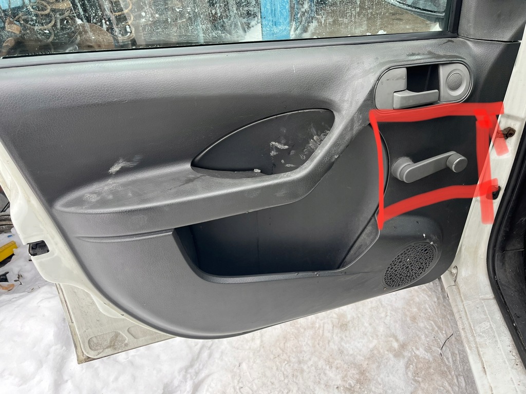 фото №1, Ручка склопідйомника скло fiat panda ii 2003-2012