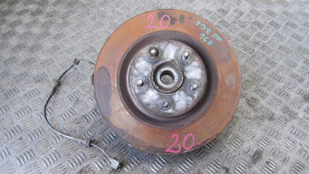 фото №1, Nissan x-trail t32 поворотный кулак правая перед 14-