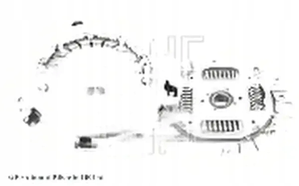 Купити Набір зчеплення adf123028 blue print ford