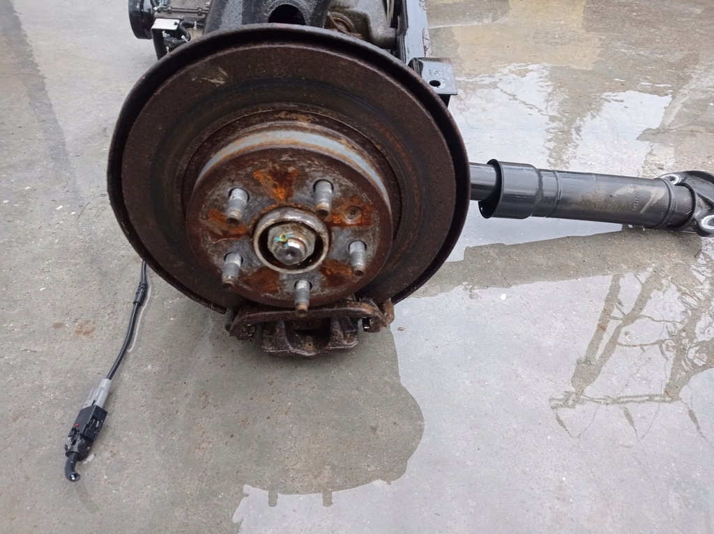 фото №8, Opel mokka 1.7 oś задня балка 4x4