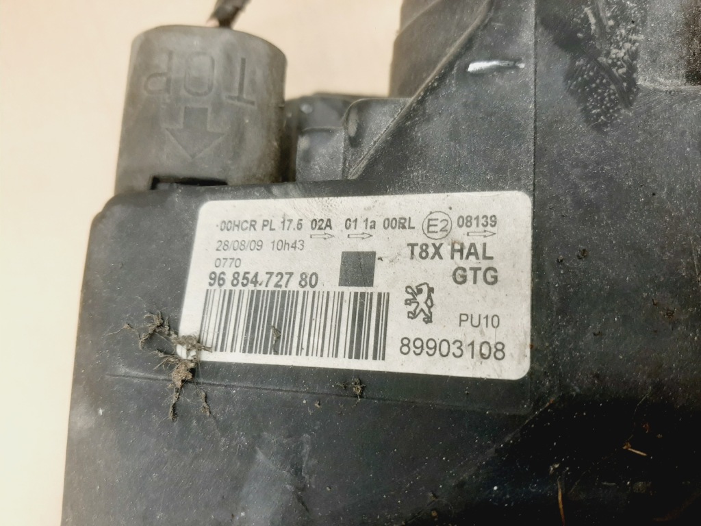 фото №10, Лампа левая перед peugeot 3008 i 09-16 angielska