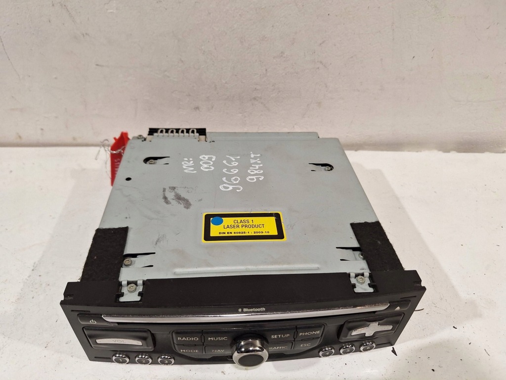 фото №1, Радіо cd навігація 96661984xt peugeot 308 ii 3008 5008