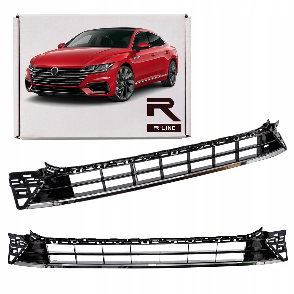 фото №1, Vw arteon 2017-2020 r-line решётка передний бампера средняя 3g8853677a