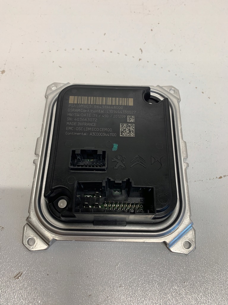 фото №1, Peugeot citroen ds opel модуль перетворювач блок керування led лампи