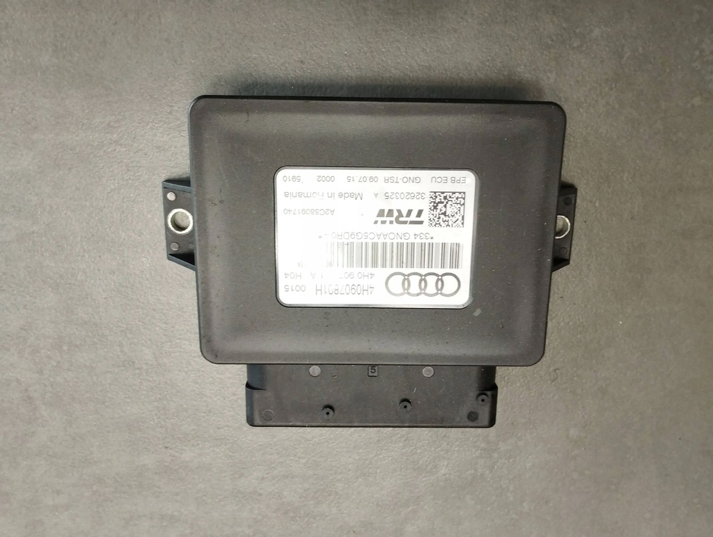 фото №1, Audi a6 c7 модуль тормоза 4h0907801a