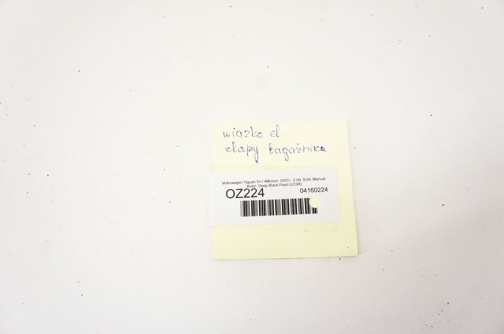 фото №5, Oz224 vw tiguan i 5n жгут крышки багажника 5n0971147a