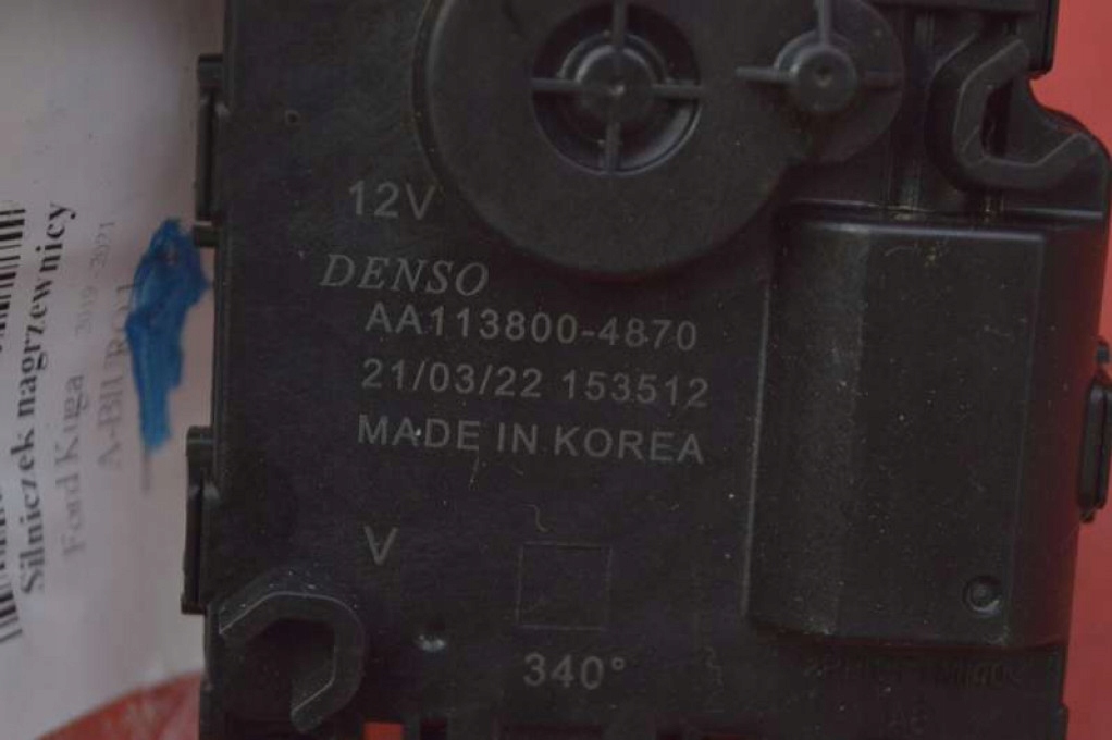 фото №8, Моторчик отопителя aa113800-4870 ford kuga 3 iii mk3 1.5 ecoboost 150 km