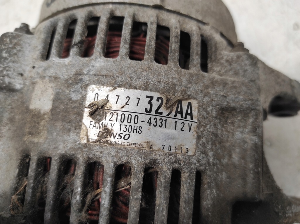 фото №5, Chrysler voyager iii 3 95-00 3.3 генератор 04727329aa
