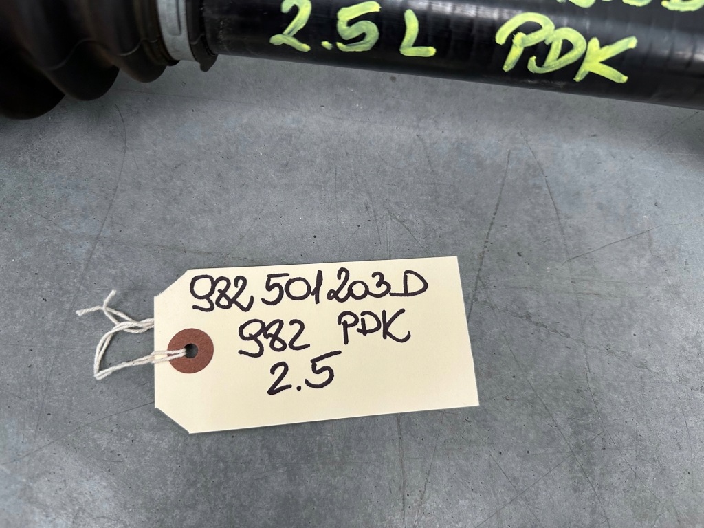 фото №4, Привідний вал porsche cayman boxster 982 718 2.5 pdk