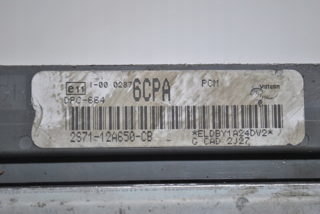 фото №7, Бортовий комп'ютер двигуна mondeo mk3 2s71-12a650-cb