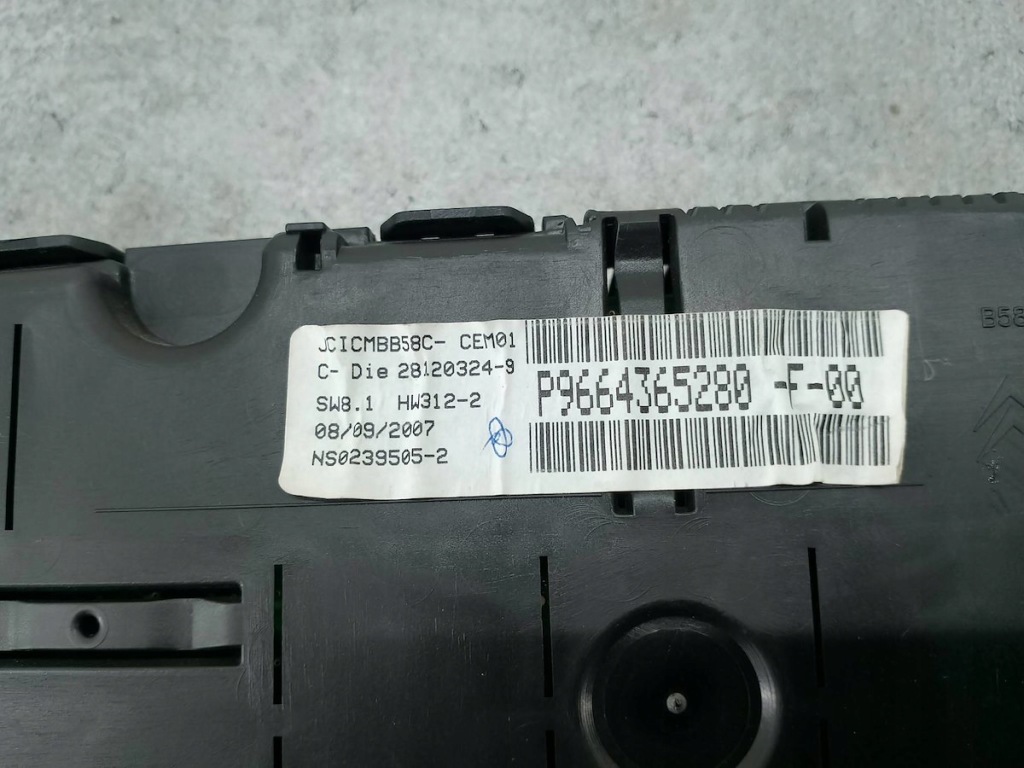 фото №6, Лічильник citroen c4 grand picasso i p9664365280-f 1.6 hdi