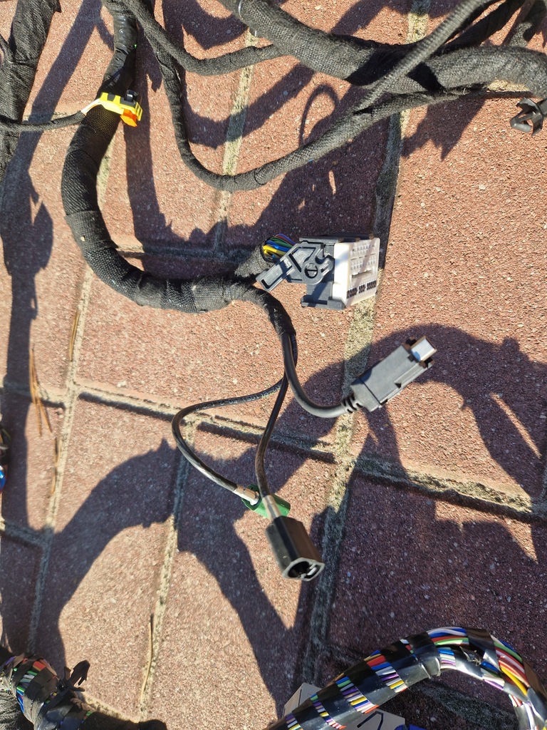 фото №9, Opel corsa e электропроводка консоли радио жгут разъём