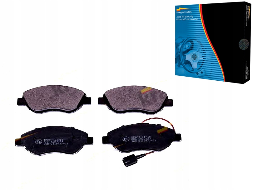 фото №16, Гальмівні колодки гальмівні перед land rover discovery iii, discovery iv, range rover