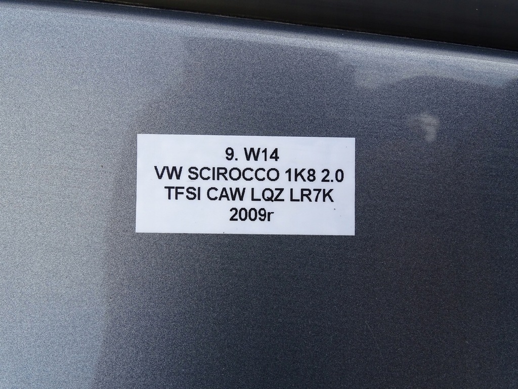 фото №15, Двері правий перед праве передні lr7k vw scirocco iii 1k8