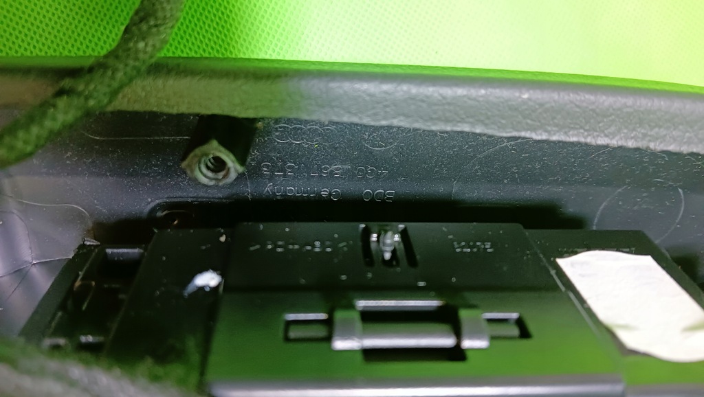 фото №13, Audi a6 c7 підлокітник оббивка двері обшивка задня лівий джгут 14r