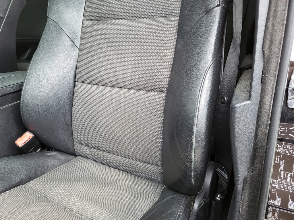 фото №15, Bmw e61 lift сиденья заднее сиденье обшивки sport кожа шторка дверь sportsize europa