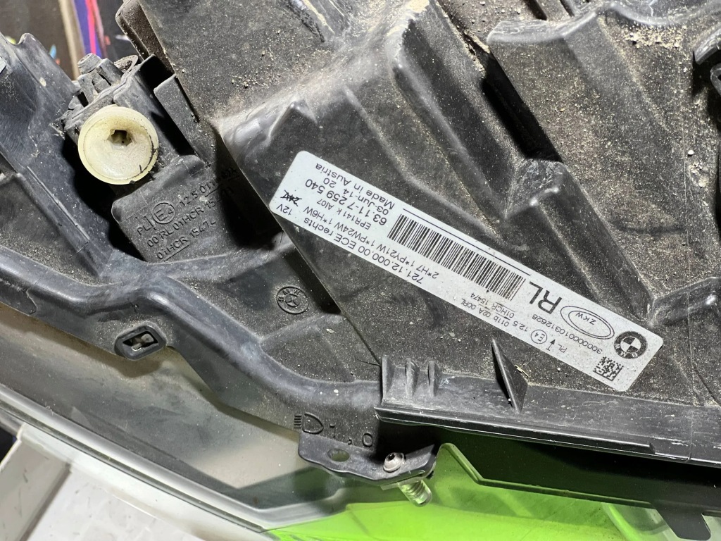 фото №7, Bmw 3 f30 f31 uk anglik фара правый лампа передняя правая 7259540