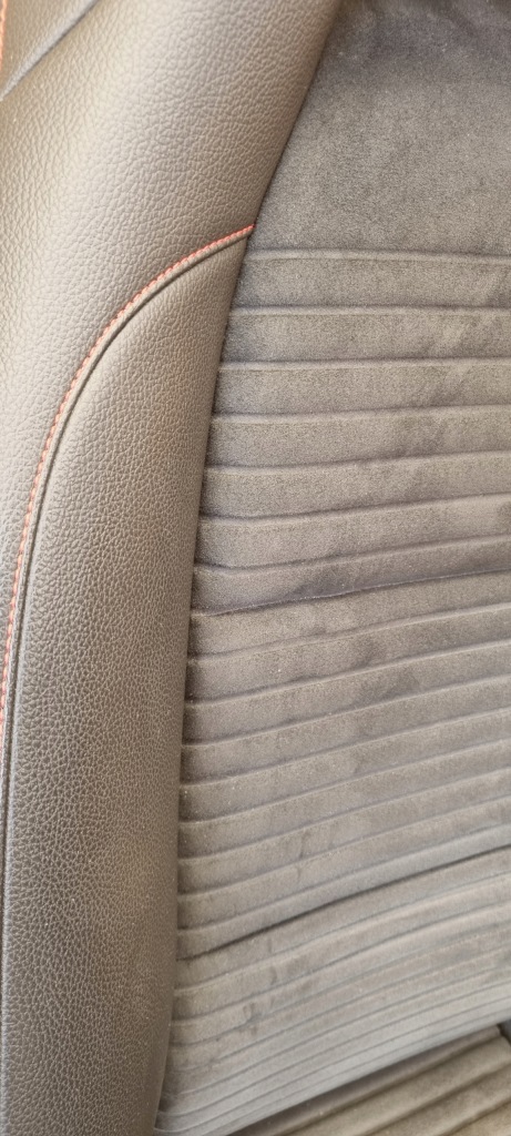 фото №11, Mercedes w117 cla shooting brake kombi сиденья подогрев заднее сиденье alcantara kpl